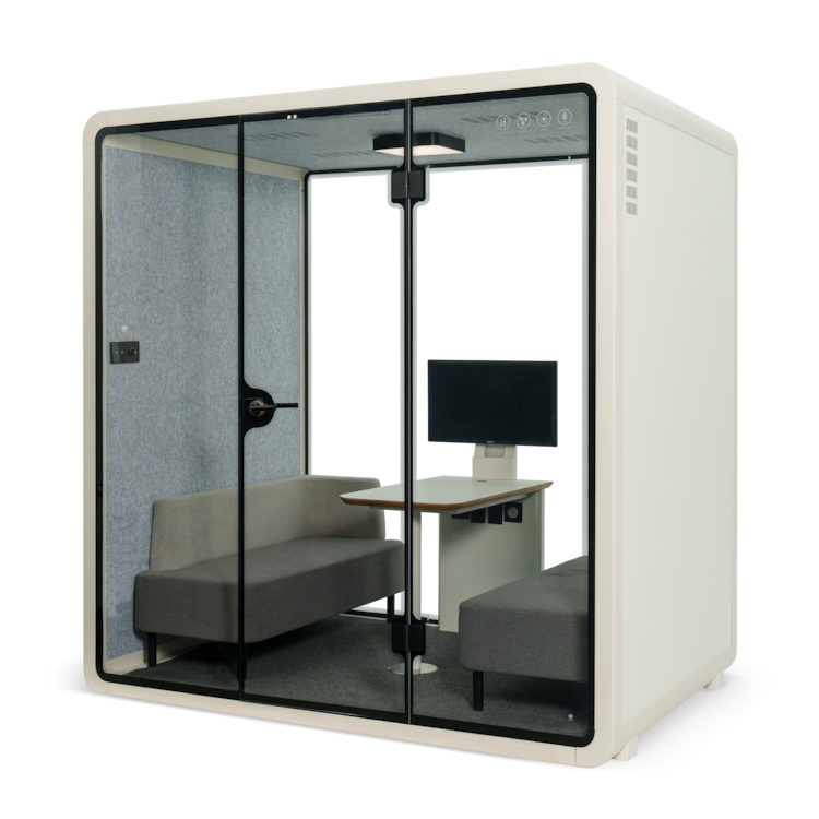 Soundproof Meeting Pod for 4 Persons MPD105 | 4Dock